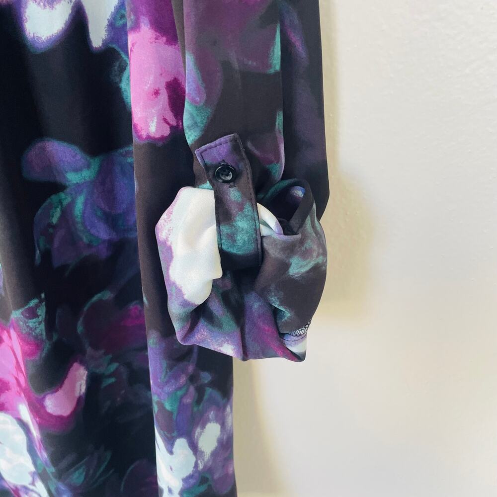 Simply Vera Vera Wang abstract print blouse size XXL - Picture 7 of 12